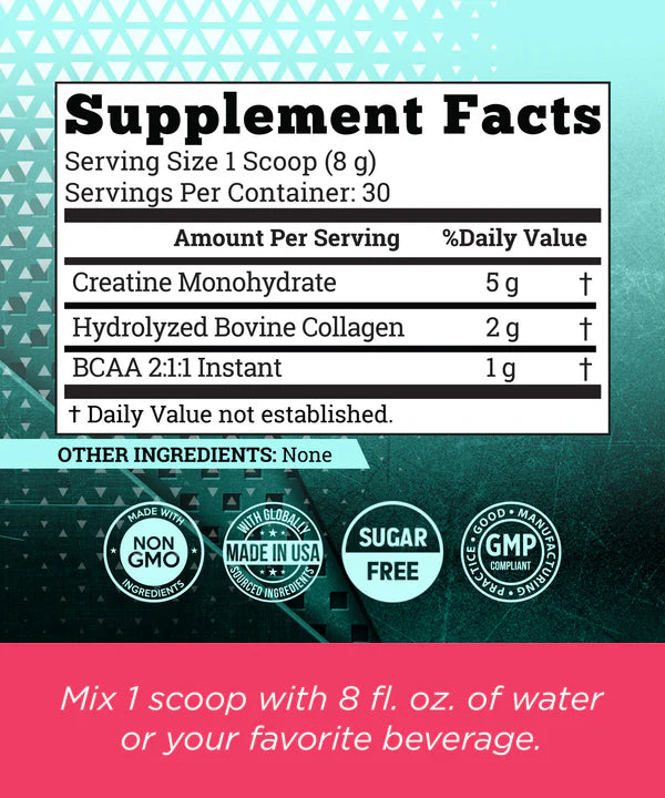 Creatina Monohidratada Pro old school